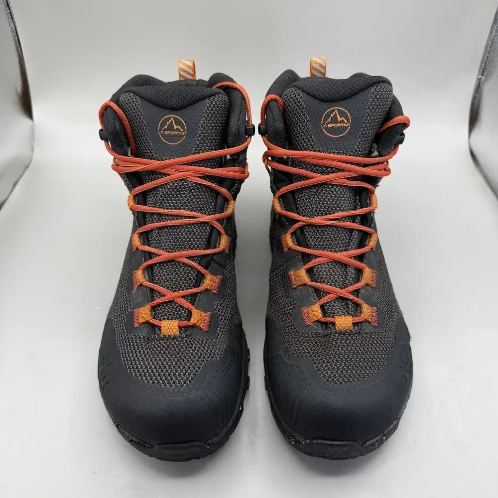 La Sportiva TX Hike Mid GTX Boots Mens Size 8.5 Black Gore-Tex Vibram Hiking
